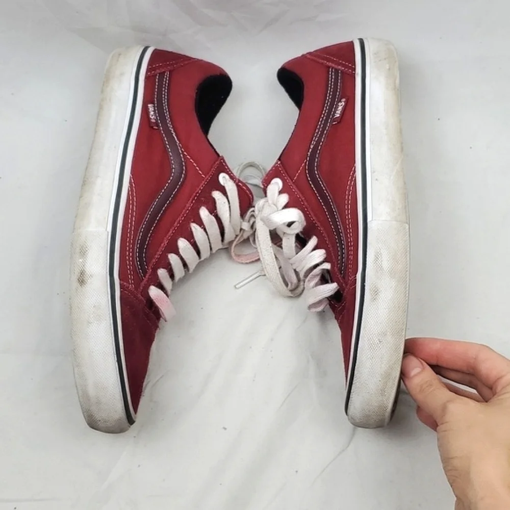 Vans‎ Old Skool Pro Sneaker in Rumba Red